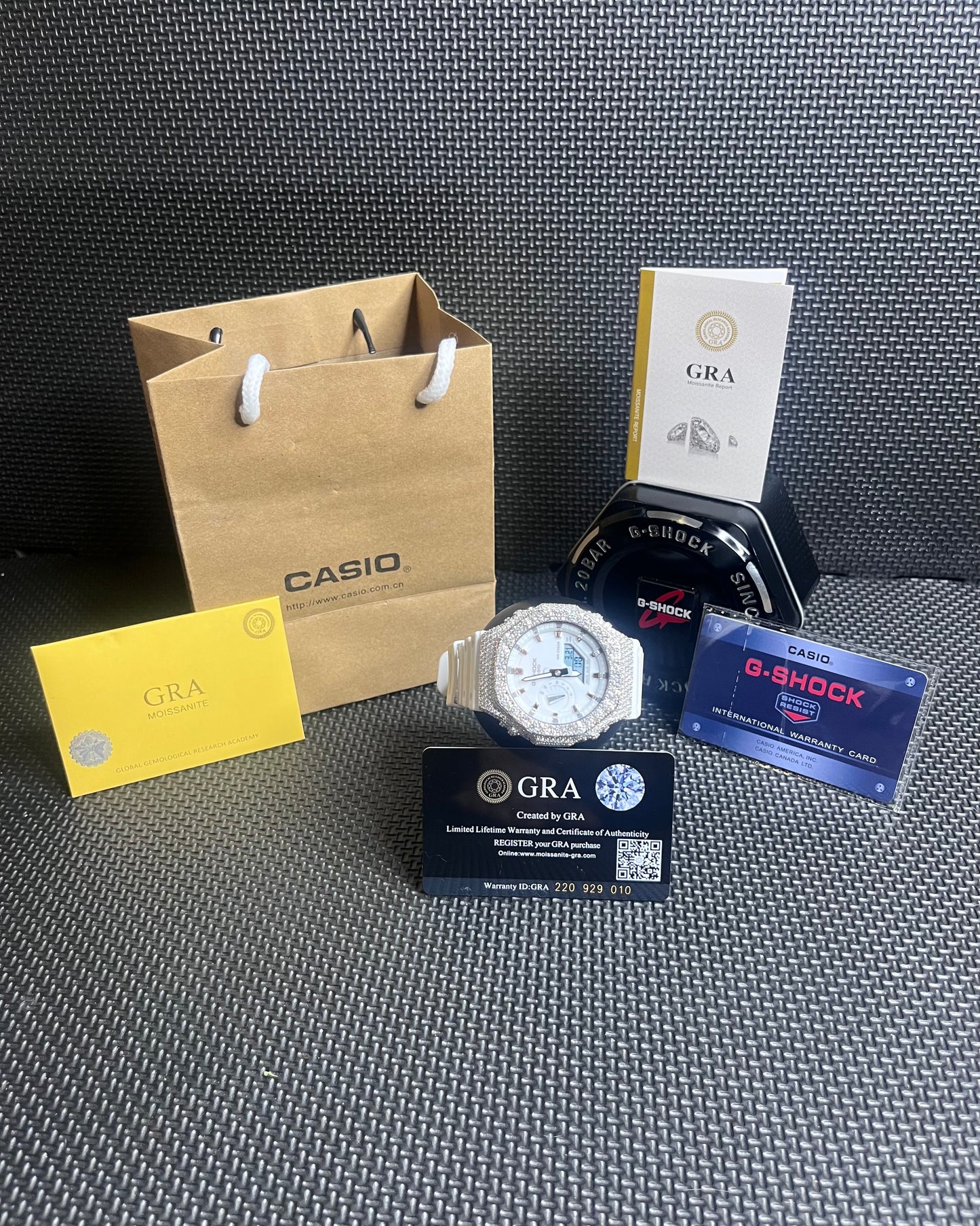 G-Shock GA2100 Diamond moissanite💎
